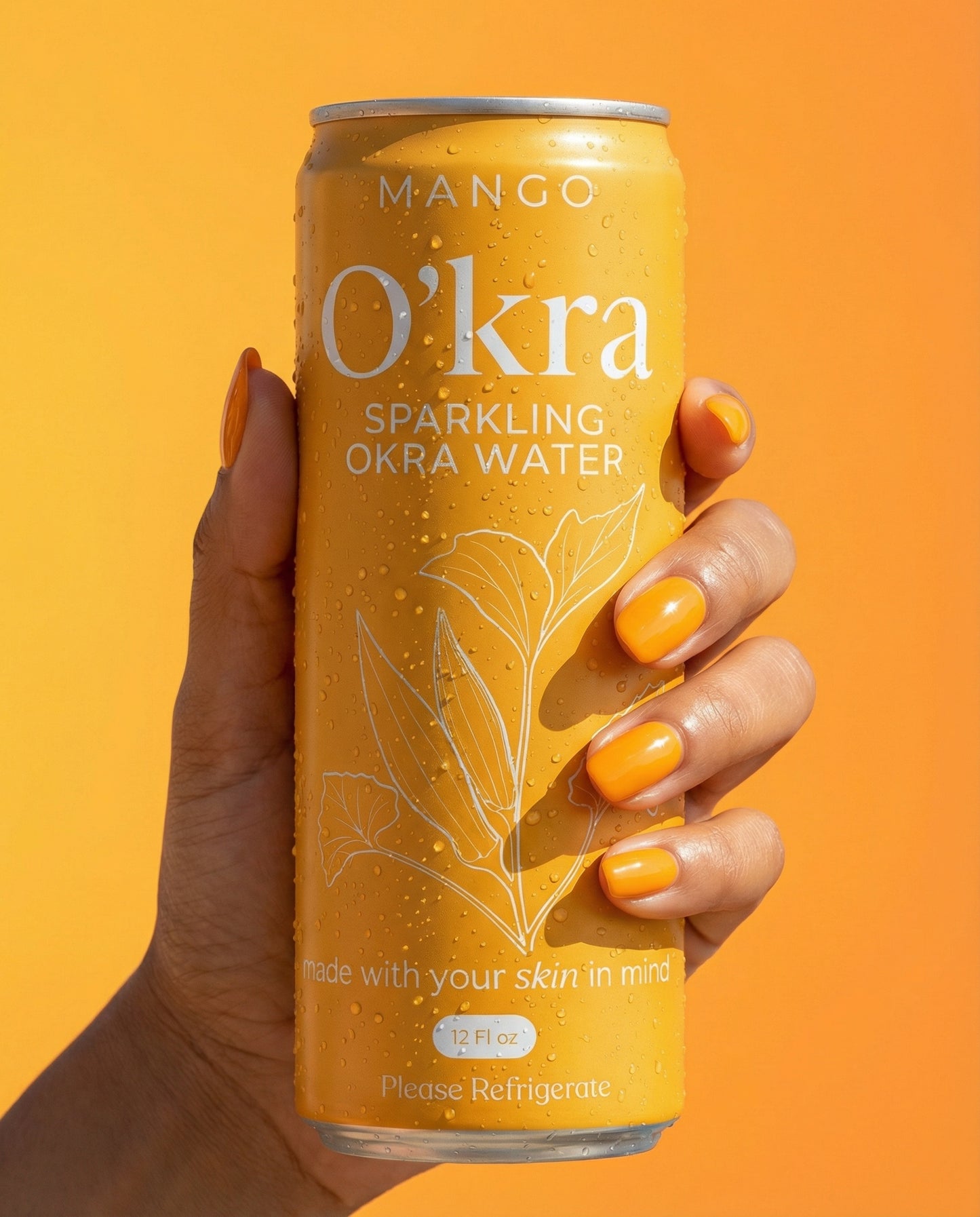 PRE-ORDER: O’kra – Sparkling Okra Water (Mango) | Hydration & Skin Health